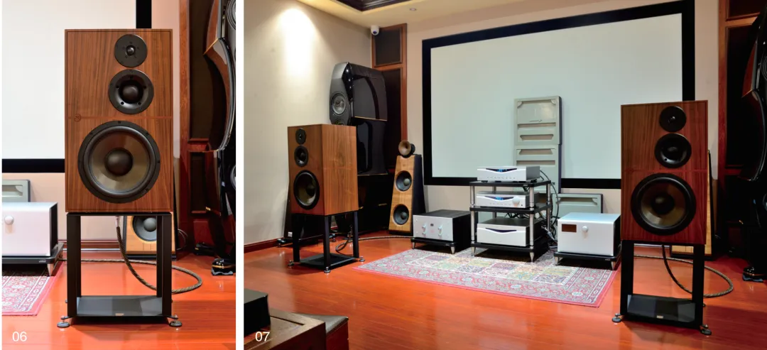 06.法寶之聲Atalante5大型書架式音箱 07.廣州新地影音的視聽室